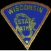 WISCONSIN STATE PATROL PIN MINI PATCH PIN